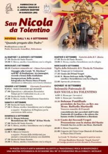 Festa Patronale San Nicola da Tolentino page 0001 Festa Patronale San Nicola da Tolentino page 0001