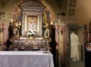 Madonna Erbia affresco miracoloso e veste talare Madonna Erbia affresco miracoloso e veste talare