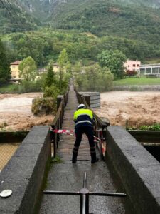 Maltempo a Clusone e in Val Seriana smottamenti, alberi pericolanti e Piano di Emergenza Dighe