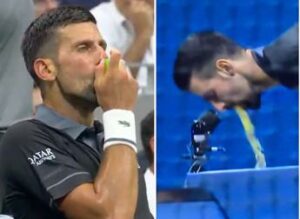 US Open Djokovic e i problemi fisici vomito e inalatore in campo