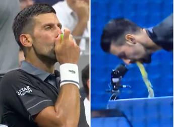 US Open Djokovic e i problemi fisici vomito e inalatore in campo