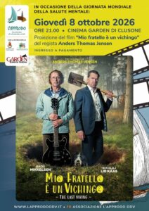 Clusone, al Cinema Garden “Mio fratello è un vichingo” una serata dedicata alla salute mentale