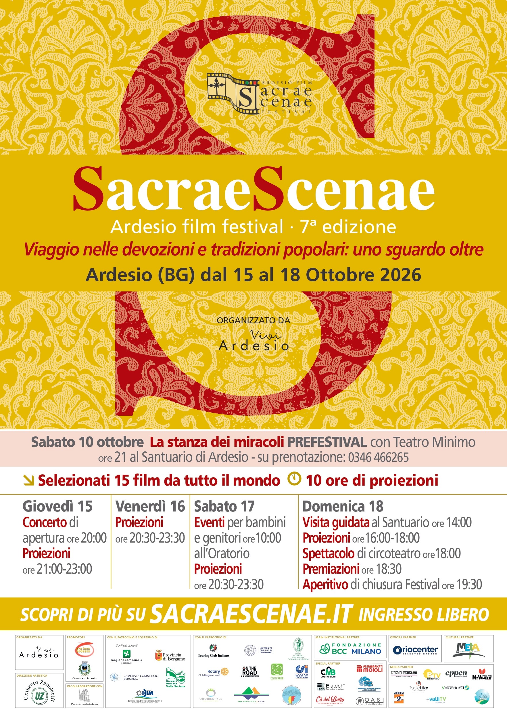 Sacrae Scenae 2026 locandina 2 Sacrae Scenae 2026 locandina 2