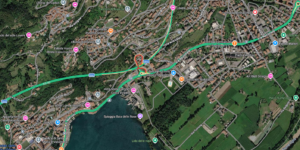 Incidente oggi nella galleria di Costa Volpino: scontro tra due auto, soccorsi per due persone